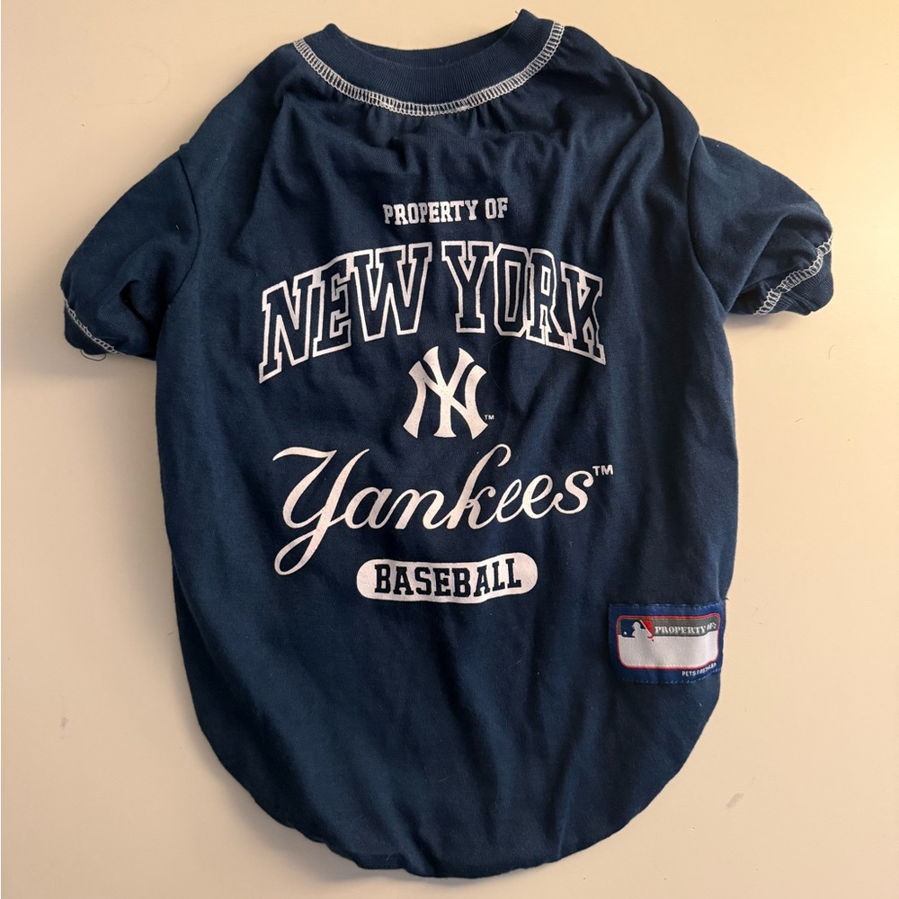 Official New York Yankees Baseball Shirt for Dogs
